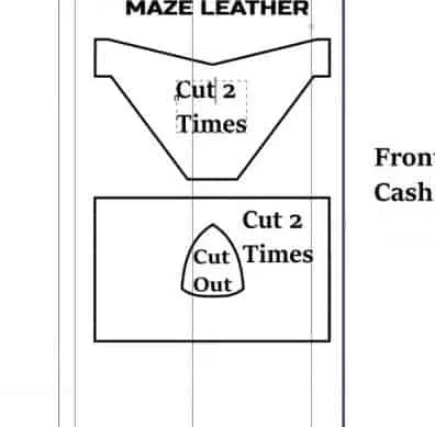 How To Make A Leather Template - Maze Leather