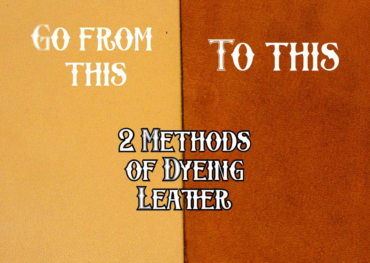 How To Dye Leather