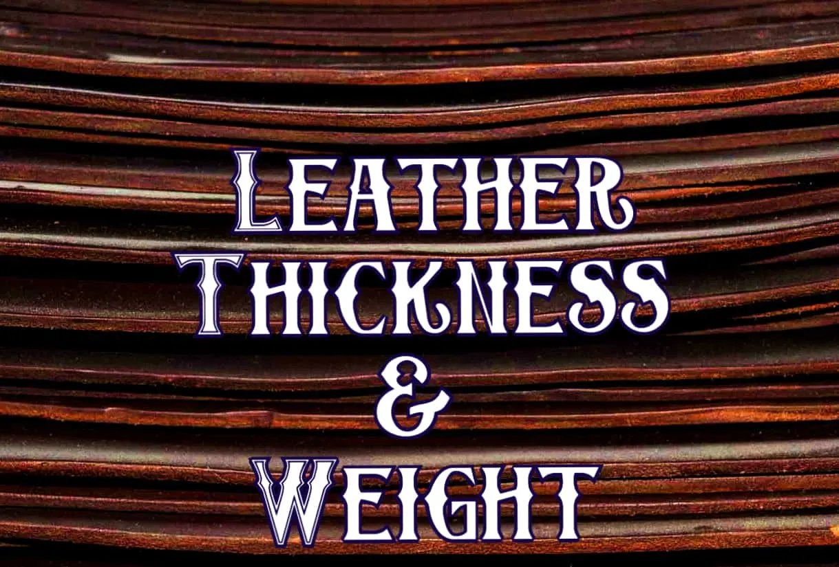 Leather Sizing