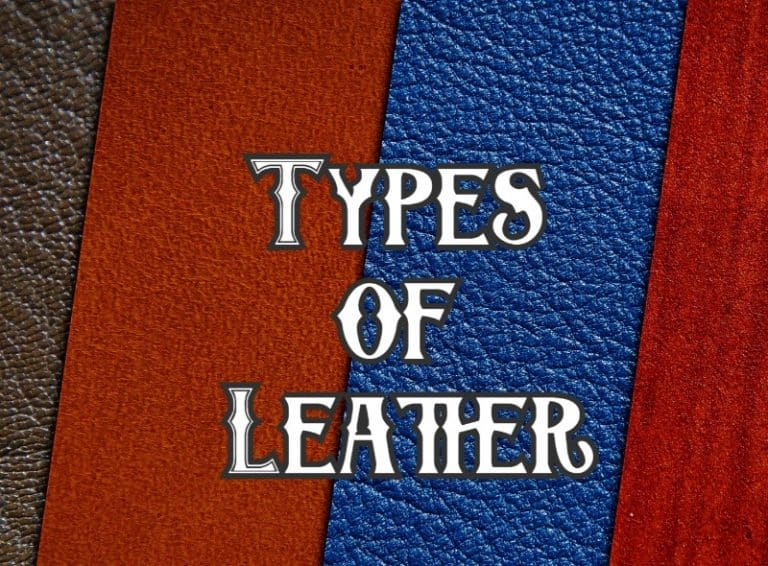 types of leather