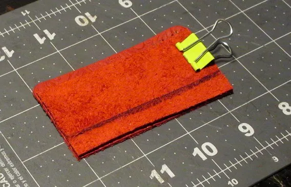 stitch leather by hand