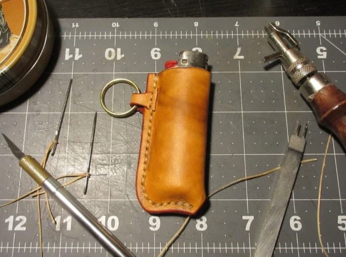 leather lighter