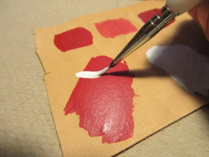 paint leather