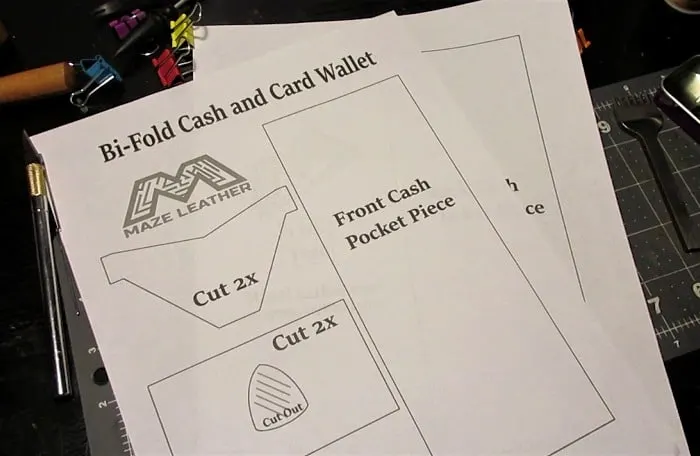 Make A Wallet Template