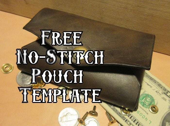 No STitch Pouch Template