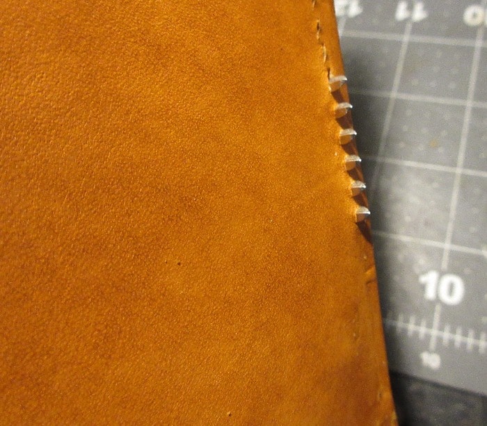 Stitch leather