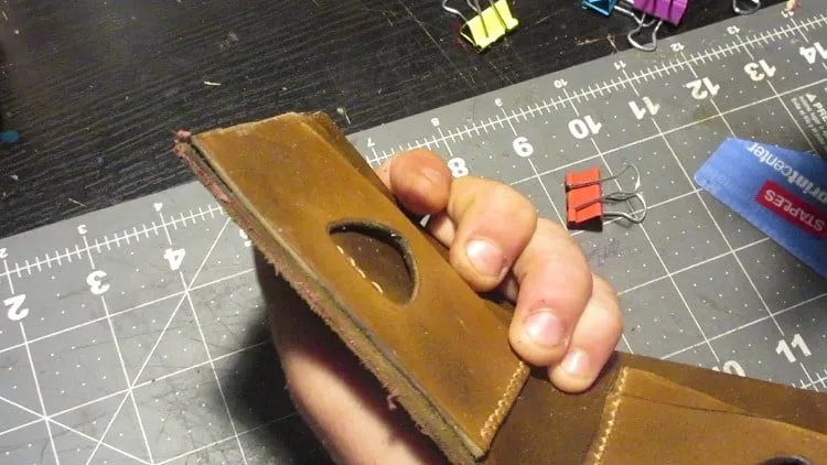 Sanded Edges for Straight Groove