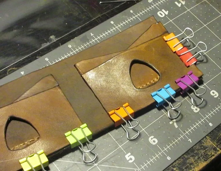 Securing Glued Pockets