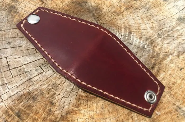 free leather coin pouch template
