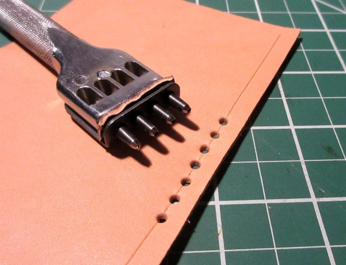 leather stitching hole punch