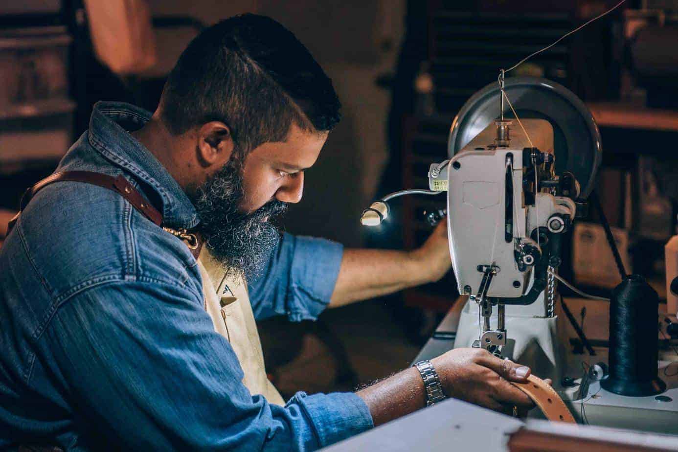 Special Sewing Machine for Leather