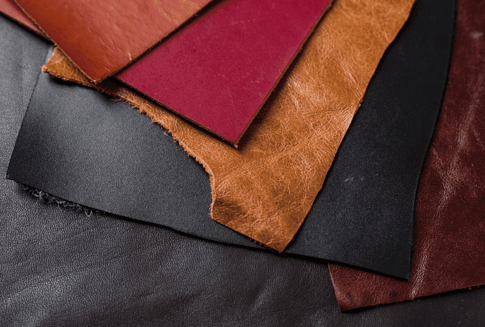 types of leather