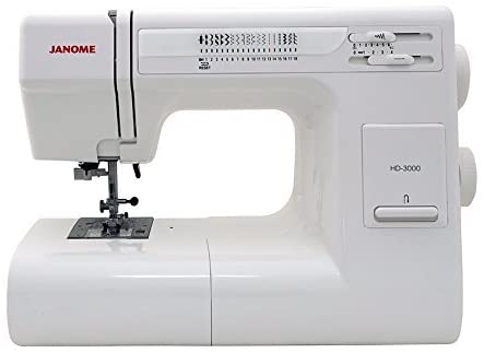 Janome HD3000 Heavy-Duty Sewing Machine w/Hard Case