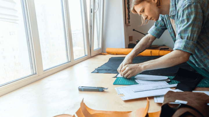 how to line leather