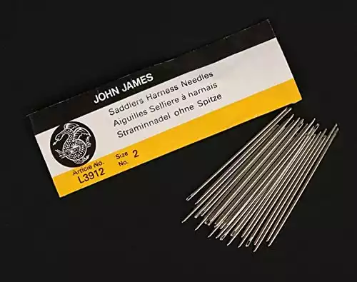 RMLeatherSupply - John James Saddlers Harness Needles | Amazon