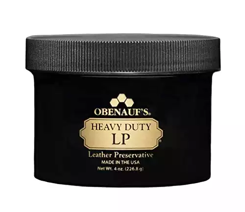 Obenauf’s Heavy Duty LP Leather Conditioner Natural Oil Beeswax Formula | Amazon