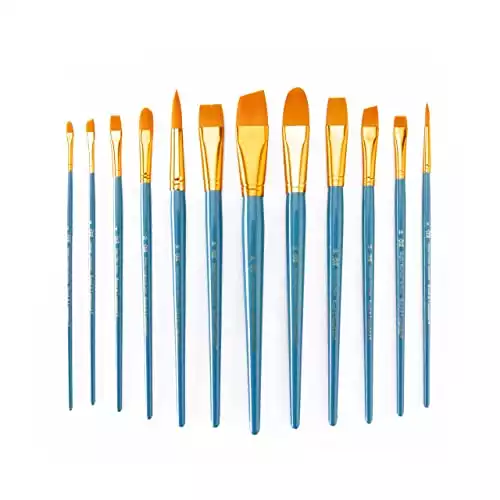 Royal Brush Manufacturing 12-Piece Brush Set in Vinyl Pouch | Amazon