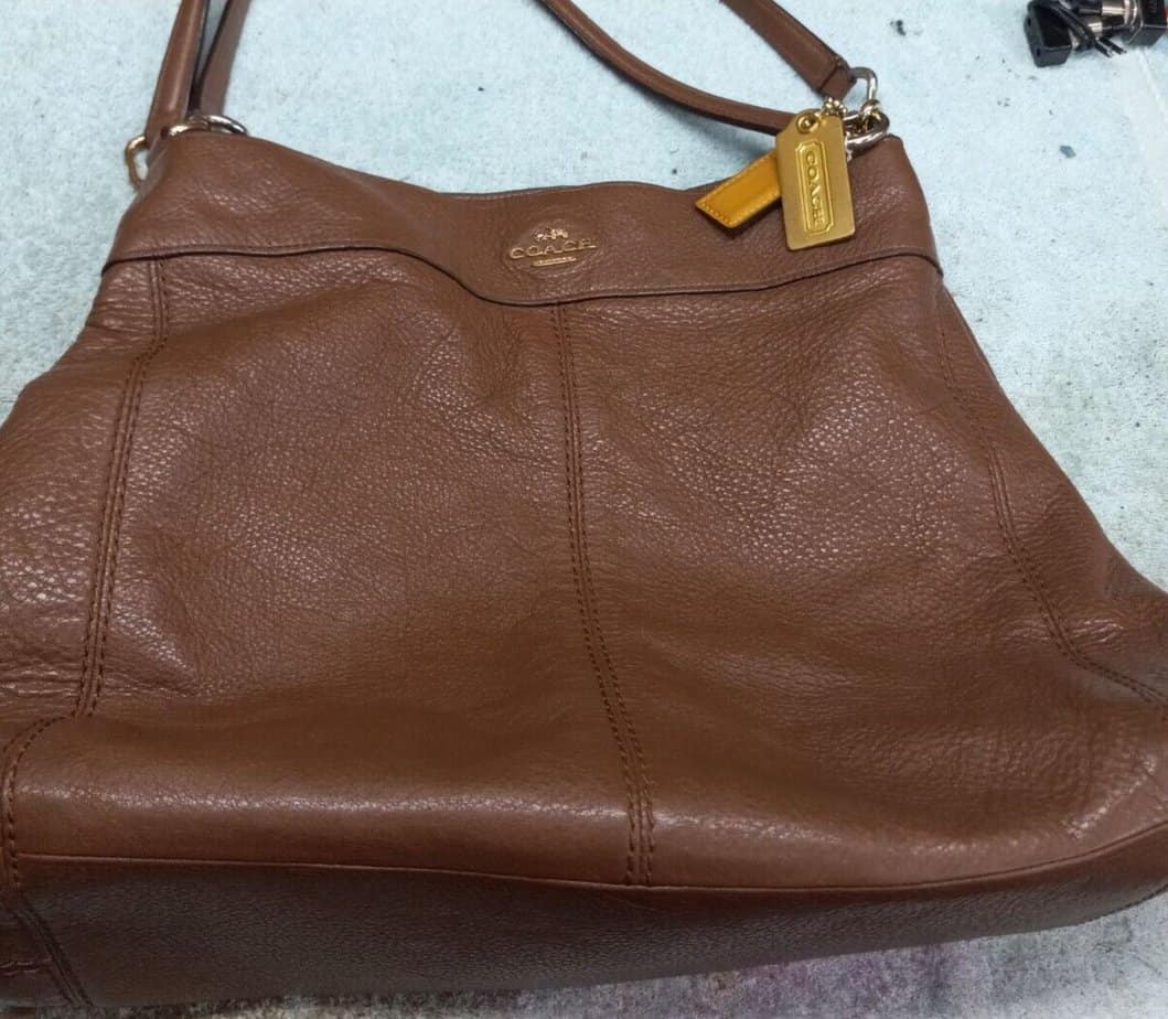 Used Coach Leather Bag