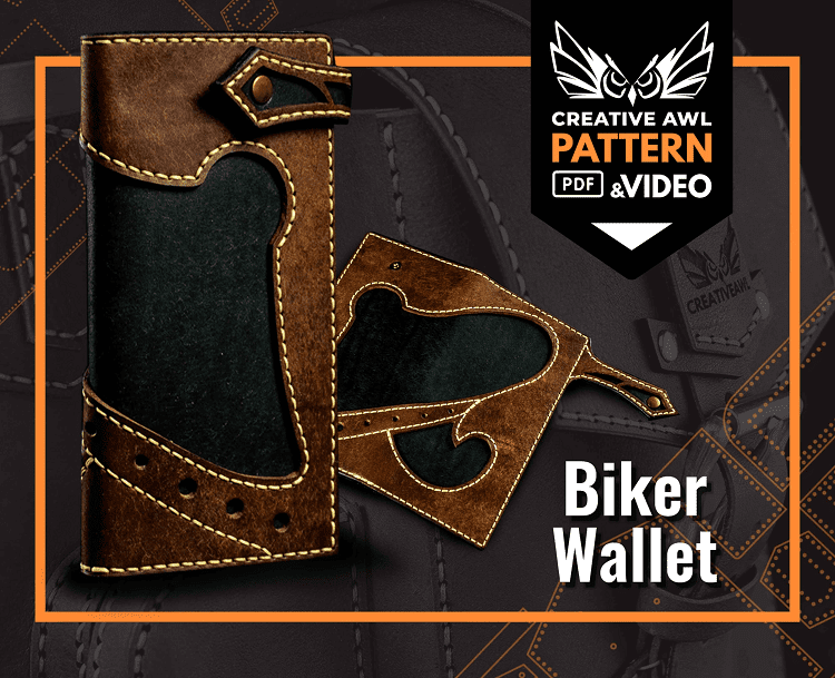 Biker Wallet Pattern