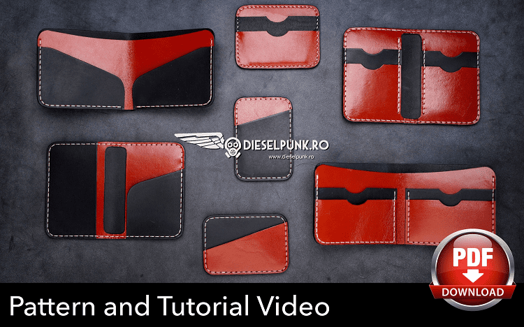 Set of Seven Wallet Patterns